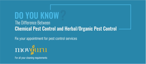 Difference between Chemical Pest Control and Herbal Organic Pest Control